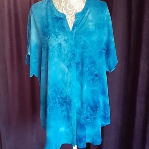 NWT Button Front Blouse